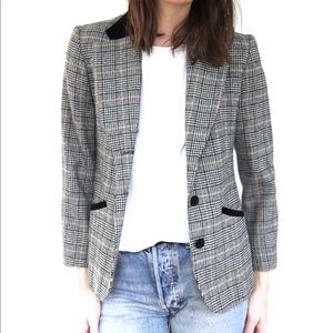 Vintage wool Pendleton plaid blazer